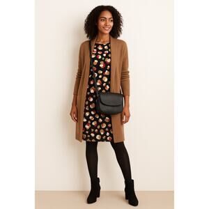 Jude Connally Black Multicolor Dress Style 171 - Size Small